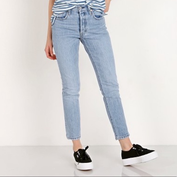 NWT Levi’s 501 S Skinny Jeans in Love Fool 24 x 30 - Picture 1 of 16